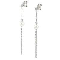 Nomination Bella Silver Pearl Tassel Earrings 142664/010