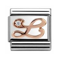 Nomination CLASSIC Rose Gold Letter L Charm 430310/12