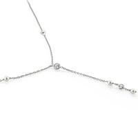 Nomination Bella Silver Pearl Double Cubic Zirconia Pendant Necklace 142657/010