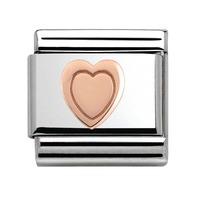 Nomination Symbols - Heart Charm 430104/03