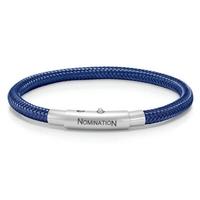 nomination stainless steel blue copper bracelet 025300 0 016