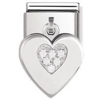 Nomination Charms Collection - Heart Charm 031710-0 09
