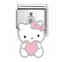 Nomination Hello Kitty - Pink Heart Charm 031782-0 07