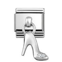 Nomination Cubic Zirconia Stiletto Shoe Charm 331800/07
