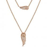 Nomination Angel Wing Rose Gold Double Necklace 145339/011