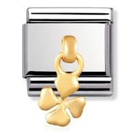 Nomination Pendant Charms - 4 Leaf Clover Charm 031109-0 02