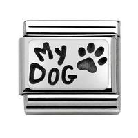 Nomination My Family My Dog Charm 330102/35
