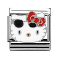 nomination hello kitty red bow and sunglasses charm 230290 0 06