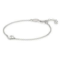 nomination gioie silver cubic zirconia clover bracelet 146200002