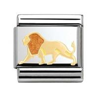 nomination animals of earth lion charm 03024815