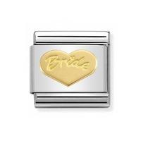 Nomination CLASSIC Symbols Bride Heart Charm 030162/33