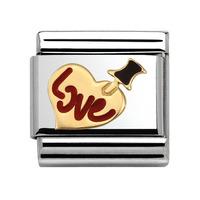 Nomination Love - Pinned Heart Charm 030283 09