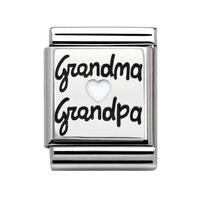 Nomination BIG My Family Love Grandma and Grandpa Charm 332203/10