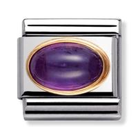 Nomination Semi Precious - Amethyst Charm 030504-0 02