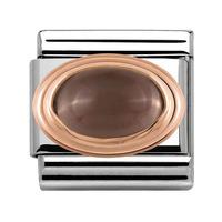 Nomination Rose Gold - Smoky Quartz Charm 430501 29