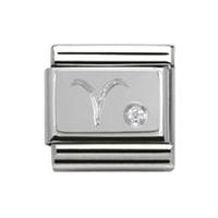 nomination silvershine zodiac aries charm 330302 01