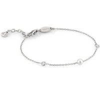 nomination bella silver single pearl bracelet 142653010