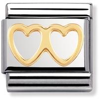 nomination love collection double heart charm 030116 0 03