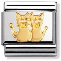 Nomination Animals of Earth - Two Cats Charm 030112-0 13