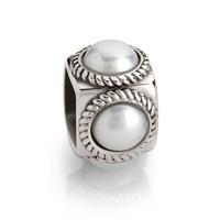 Nomination Jade - White Pearl Cube Charm 163301 007