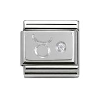 Nomination Silvershine - Zodiac Taurus Charm 330302 02