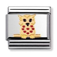 nomination animals owl charm 030211 10