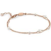 Nomination Bella Rose Gold Pearl Double Bracelet 142655/011