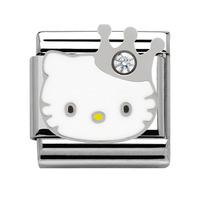 Nomination Hello Kitty - Cubic Zirconia Crown Charm 230290 10