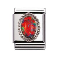 Nomination BIG Ornate Red Opal Charm 032510/08