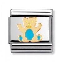 Nomination Animals of Earth - Blue Bear Charm 030212 33