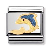 Nomination Animals of the Sea - Dolphin Charm 030213 01