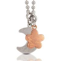 Nomination Elba Silver Moon Rose Gold Plated Flower Pendant 142520-0 013