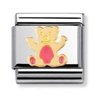 Nomination Animals of Earth - Pink Bear Charm 030212 32