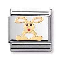 nomination animals of earth white rabbit charm 030212 02