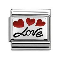 Nomination Plates - Love Charm 330208 06