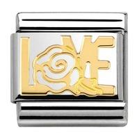 Nomination Engrave - Love With Rose Charm 030121/24