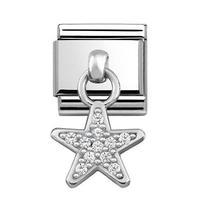 Nomination Composable Classic Silver Hanging Star Charm