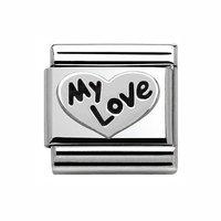 Nomination Composable Classic My Love Heart Charm