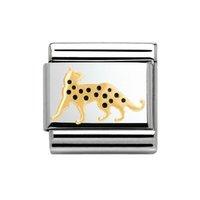 nomination composable classic leopard charm