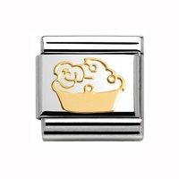 Nomination Composable Classic Cupcake with Flower Charm