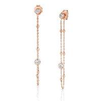 Nomination Rose Gold Plated and Cubic Zirconia Bella Drop Earrings