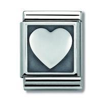 Nomination Composable Big Stainless Steel Heart Charm