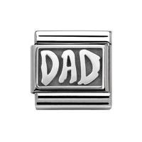 Nomination Composable Classic Silver Oxidised Dad Charm