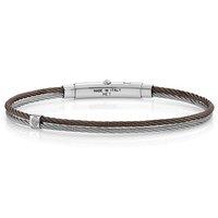 Nomination Portofino Chocolate and Steel Bracelet