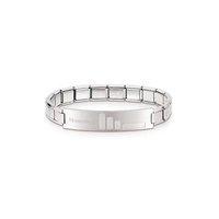 Nomination Mens Dominoes Steel Trendsetter Bracelet