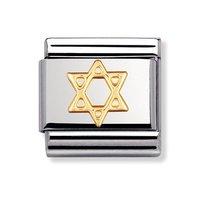 nomination composable classic star of david charm