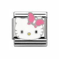 Nomination Composable Classic Hello Kitty Pink Butterfly Clip Charm