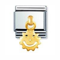 Nomination Composable Classic Smiley Sun Charm