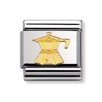 Nomination Composable Classic Coffee Pot Charm