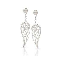 nomination angel small wing earring in sterling silver